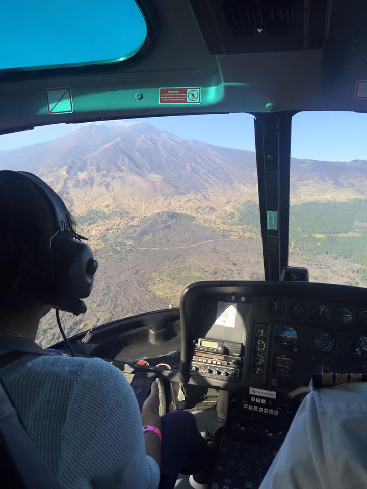 Etna helicopter flights