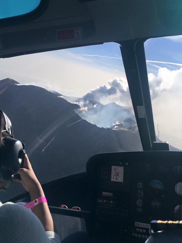 Etna helicopter flights